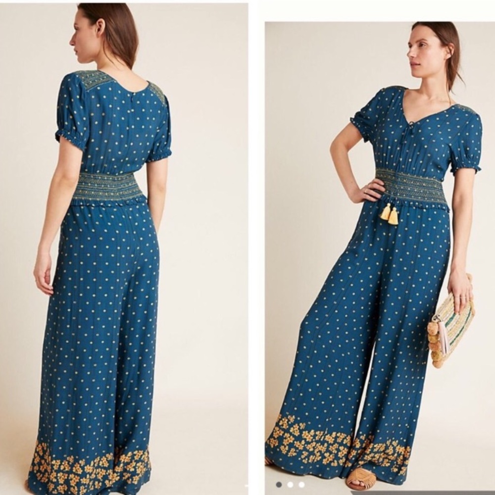 Anthropologie Farm Rio Jumpsuit